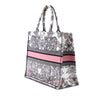 Dior Large Embroidered Canvas Butterfly Around The World Book Tote Secondhand