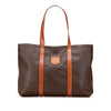 Celine Macadam Coated Canvas Tote Secondhand