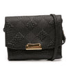 Burberry Embossed Grain Check Leather Langley Crossbody Secondhand