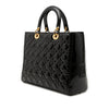 Dior Large Patent Cannage Lady Dior Secondhand