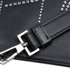 Versace Crystal Embellished Leather Clutch Secondhand