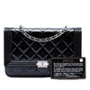 Chanel Quilted Patent Boy Wallet on Chain Secondhand