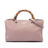 Secondhand Gucci Medium Calfskin Bamboo Shopper Satchel