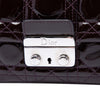 Dior Patent Cannage New Lock Pouch Crossbody Secondhand