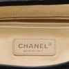 Chanel CC Raffia Fringe Trimmed Calfskin Chain Flap Secondhand