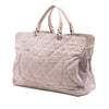 Chanel Large CC Quilted Denim Tote Secondhand