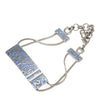 Dior Brass and Enamel Diorissimo Trotter 2 ID Plate Bracelet Secondhand