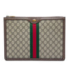 Gucci GG Supreme Web Ophidia Clutch Secondhand