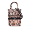 Dior Mini Embroidered Canvas Jardin Magique Vertical Book Tote Secondhand