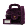 Secondhand Chanel Small Quilted Shearling Vanity Case
