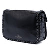 Valentino Medium Craquele Calfskin Guitar Strap Rockstud Rolling Flap Crossbody Secondhand