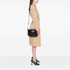 Valentino Medium Craquele Calfskin Guitar Strap Rockstud Rolling Flap Crossbody Secondhand