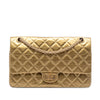 Chanel Quilted Metallic Aged Calfskin Reissue 2.55 Double Flap 226 Secondhand