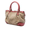 Gucci Diamante Canvas Sukey Satchel Secondhand