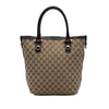 Secondhand Gucci GG Canvas Web Match Ball Tote