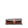 Celine Triomphe Coated Canvas Compact Wallet Secondhand