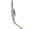 Chanel CC Brass Strass Flower Pendant Necklace Secondhand
