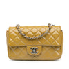 Secondhand Chanel Mini Rectangular Classic Patent Single Flap