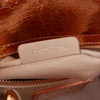 Dior Mini Metallic Crinkled Calfskin Cannage Lady Dior Secondhand