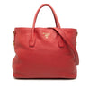 Secondhand Prada Vitello Daino Open Convertible Tote