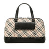 Burberry Nova Check Canvas Handbag Secondhand
