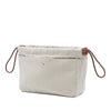 Hermès Canvas and Barenia Fourbi Pouch 20 Secondhand