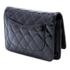 Chanel CC Quilted Patent Wallet On Chain Secondhand