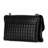 Chanel Choco Bar Calfskin Camellia No. 5 CC Shoulder Bag Secondhand