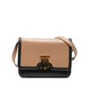Burberry Small Bicolor Smooth Calfskin TB Crossbody Secondhand