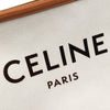Celine Large Canvas Logo Clutch Secondhand