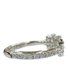 Louis Vuitton Palladium Plated and Strass LV Iconic Ring Metal Secondhand