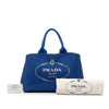 Prada Canvas Canapa Logo Tote Secondhand