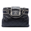 Chanel Quilted Aged Calfskin Mademoiselle Turnlock North South Tote Secondhand