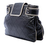 Chanel Quilted Aged Calfskin Mademoiselle Turnlock North South Tote Secondhand