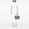Burberry Small House Check Canvas Bridle Salisbury Tote Secondhand