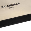 Balenciaga Canvas Navy Clip Clutch M Secondhand