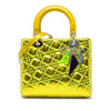 Dior Anselm Reyle Medium Metallic Lambskin Cannage Lady Dior Secondhand