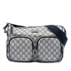 Gucci GG Supreme Double Pocket Crossbody Secondhand