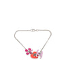 Chanel CC Brass Enamel Icon Charm Bracelet Secondhand