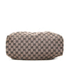 Gucci GG Canvas Wood Frame Handbag Secondhand