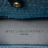 Stella McCartney Embroidered Leather Logo Straw Convertible Tote Secondhand