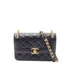 Chanel CC Quilted Lambskin Single Flap Secondhand