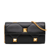 Secondhand Valentino Nappa Roman Stud Wallet On Chain