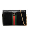 Gucci Small Suede Web Ophidia Chain Crossbody Secondhand