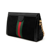 Gucci Small Suede Web Ophidia Chain Crossbody Secondhand