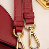 Prada Bicolor Saffiano Turnlock Satchel Secondhand