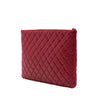Secondhand Chanel Large Quilted Lambskin O Case Clutch