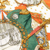 Hermès Napoleon Carre Silk Scarf 90 Secondhand