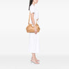 Bottega Veneta Medium Leather The Point Triangle Satchel Secondhand
