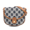 Celine Mini Triomphe Embroidered Canvas Besace Crossbody Secondhand